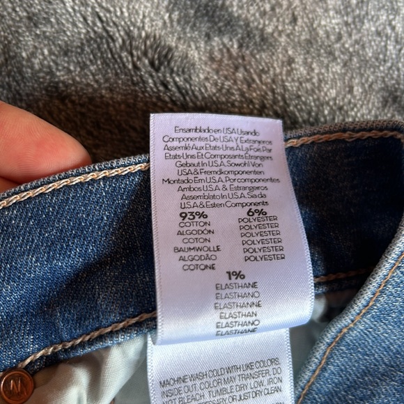 Mother Rascal slit flip shorts size 26 - Picture 7 of 8